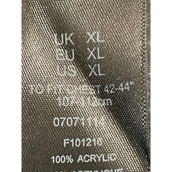 ASOS mens charcoal heather knit fitted look sweater XL (42-44) - Picture 3 of 7